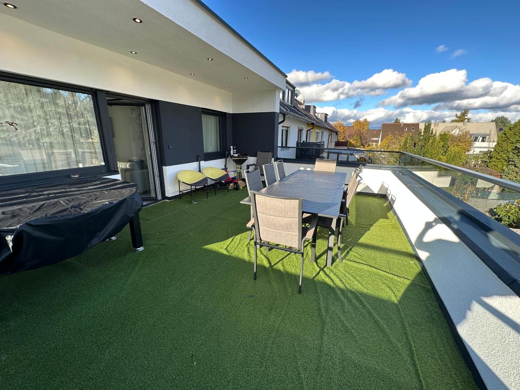 Dayyounglife Mit Terrasse Grill Parkplatz Norimberk Exteriér fotografie